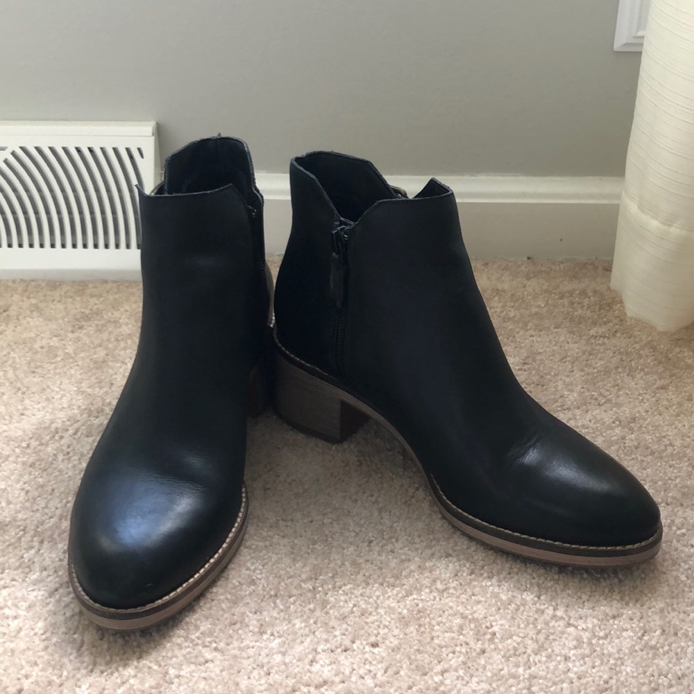 Cole Haan Harrington Grand Buckle Black Bootie